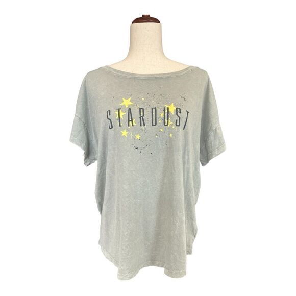 Vintage Canvas Tops - Stardust Vintage-Print Graphic Tee